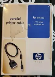 HP Parallel Printer Cable for Jornada 680 690 710 720 728 (F1274A) Disc & Manual