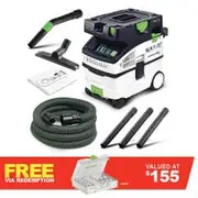 FESTOOL 1200W CT MIDI 15L M Class Dust Extractor 576740