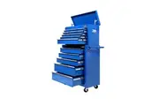 Giantz 14 Drawer Tool Box Cabinet Chest Mechanic Garage Storage Trolley Blue
