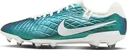 [Nike] Tiempo Emerald Legend 10 Pro FG Low-Top Soccer Cleats (FQ3248-300, Dark Atomic Teal/Sail)