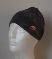 Nike Wide Headband Tie Dye Graphic Women Black/LT Orewood Brown/Safety Orange