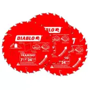 NEW 7-1/4" 24T Framing Circular Saw Blade 3-Pack – Fast, Precise, and Durable