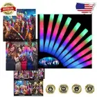 Ultimate Glow Party Supplies: 120 Foam Glow Sticks with Adjustable Light Modes