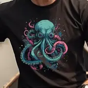 Giant Octopus Sea Monster Shirt Release The Kraken T-Shirt