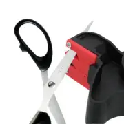Handheld Knife Blade Sharpener 2 In 1 Portable Scissor Blade Grindstone Tool 1Pc