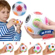 Rainbow Magic Ball Cube Educational AZ Twist Puzzle Speed Gift Intelligence Toys