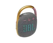 JBL Clip 4 Portable Bluetooth Speaker w Carabiner - Grey