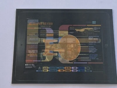 SDCC 2009 STAR TREK TNG LENTICULAR PROMO POSTCARD THE NEXT GENERATION