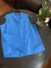NWT Eileen Fisher Washed Organic Cotton Poplin Mandarin Collar Shirt Size S/P