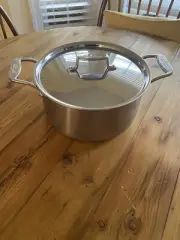 All-Clad D5® 8 Qt Stainless-Steel Stock Pot. NIB