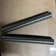 3/4-10 x 6” Stainless Steel All Threaded Studs 316 B8M, 2 Pcs USA