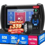 XTOOL IP819TP TPMS TS100 Sensor Programming Tool Relearn/Activate OBD2 Scanner