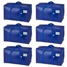 6 Pack Moving Bags, Upgraded Heavy Duty, Moving Boxes Alternative, Packing St...