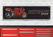 BR519B DUCATI 916 ORIGINAL FLEXIBLE WORKSHOP BANNER SIGN