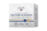 John Cotton 90/10 Hungarian White Goose Feather & Down All Seasons Quilt QUEEN