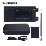 Malachite DSP SDR Radio Receiver V5 CNC Aluminum Shell+1.10d Firmware Shortwave