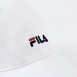 FILA 老帽 運動帽 經典基本款 小LOGO 老帽 粉紅色 其餘3色 黑/卡其//白【 GIANT MALL 】