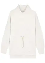 Varley Freya Stretch-jersey Sweatshirt - Ivory - L (UK14 / L) L (UK14 / L)
