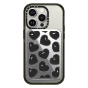 Snappy Cardholder Stand Mirror Cardholder Stand MagSafe Compatible Black Hearts