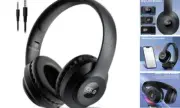 X5 Wireless FM Radio Headphones with Bluetooth, Built in Microphone,