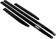 Car Accessories Compatible for Ford Explorer 2020-2023 ABS Chrome Carbon Side Door Car Body Molding Skirts Scratch Resistant Cover Trim(Glossy Black)