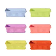 Window Box Planter Plant Container Flower Pot for Balcony Entrance Home