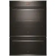 Electrolux UltimateHome 900 60cm Built-In Double Electric Steam Oven - Dark Stainless Steel