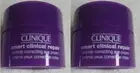 ~2 x 5ml Clinique Smart Clinical Repair Wrinkle Correcting Eye Cream 10ml total