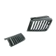 Right & Left Black Grille for Mitsubishi Triton ML 07/2006-08/2009