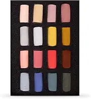 Unison : Soft Pastel : Portrait Set of 16 Half Sticks