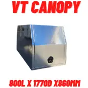 Flat Plate Alloy Half Canopy 800x1770x860 MM