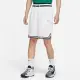 【NIKE 耐吉】短褲 男款 運動短褲 籃球褲 AS M NK DF DNA 10IN SHORT 白 DH7161-100