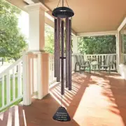 36" Handmade Large Wind Chimes Outdoor Tuned Relaxing Melody, Large Deep