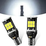 gunroil 2 Pack T15 2835 Car LED Reverse Light Bulb, High Power Vehicle Decoding Lights Kit, Universal Super Bright Waterproof Automotive Lighting Bulbs Replacement for Truck SUV Car (White Light)