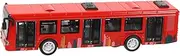 JOINPAYA Red Bus Model for Boys and Girls Alloy Bus Toys Pull Back Car Toy for Boys Imaginations