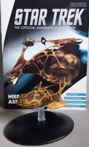 Hierarchy Assault Ship Eaglemoss Star Trek The Official Starships Collection New