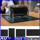 Barbecue Fire Mat Oil-Proof Grill Mat Blanket Easy To Clean for Ground Deck Lawn