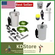 Tech'n'Toy 106 GPH 3-Stage Canister Filter - 12 Piece Set for 20 Gallon Tanks