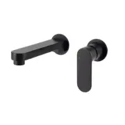 New Brasshards Mixx Saffron Dual Wall Plate Mixer Matte Black 11SL955MLE