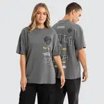 [Nena and Pasadena AFL] Richmond Tigers AFL Stack Tee Pigment Charcoal