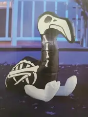 INFLATABLE Balloon FLAMINGO Skeleton with Led Light 3 ft Indoor/Out Halloween