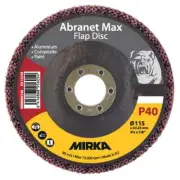 MIRKA Abranet Max Flap disc 125 mm T29 ALOX P40 x (10 Pack)