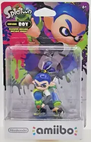 NIB - Nintendo Splatoon Blue Inkling Boy - amiibo - Sealed/Creased Box - US