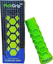 PickGrip Pickleball Paddle Enhanced Grip Bonus Overgrip Shock Absorbing Comfort Control Anti Fatigue Replacement Vibration Dampening Tennis Elbow Performance Handle