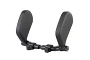 C04 Black Universal Car Sleep Pillow Rotatable Headrest Car Neck Pillow Car Seat Adult Cervical Spine Side Car Accessories