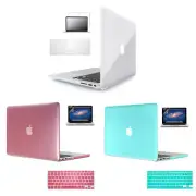 For 15" MacBook Pro A1990 A1707 Hard Case Shell Keyboard Cover LCD Protector