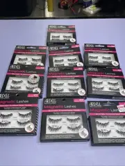 Lot Of 10 - Ardell Professional Magnetic Double Demi Wispies Reusable Eyelashes