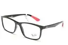 Ray Ban RB7129II 5724 Black Frames Reading Glasses/Bifocal/Progressive Lens