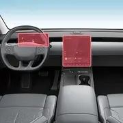 Car Interior Film Dashboard Piano Board Shift Center Console Anti-Scratch Transparent TPU Protection Film Accessories，for NIO ET5 2023-2025 (Style for LHD)