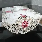 Tablecloth 40x85cm Reusable Satin Fabric Table Runners White High quality New